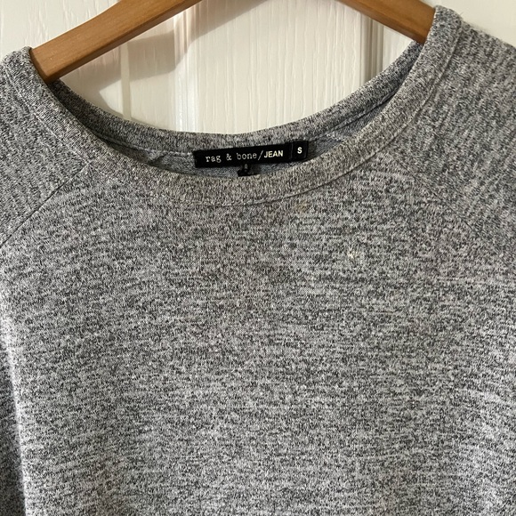 Rag & bone 🐨 grey long sleeve t-shirt, size: S - Picture 2 of 8